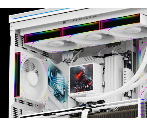 Thermalright Peerless Vision 360 Argb White 3x120mm - 1483699 - zdjęcie 3